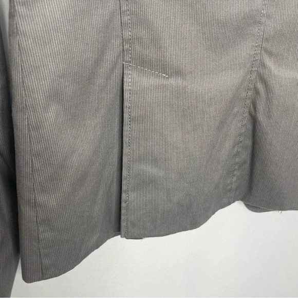Banana Republic Gray Pinstripe Blazer - Picture 4 of 6
